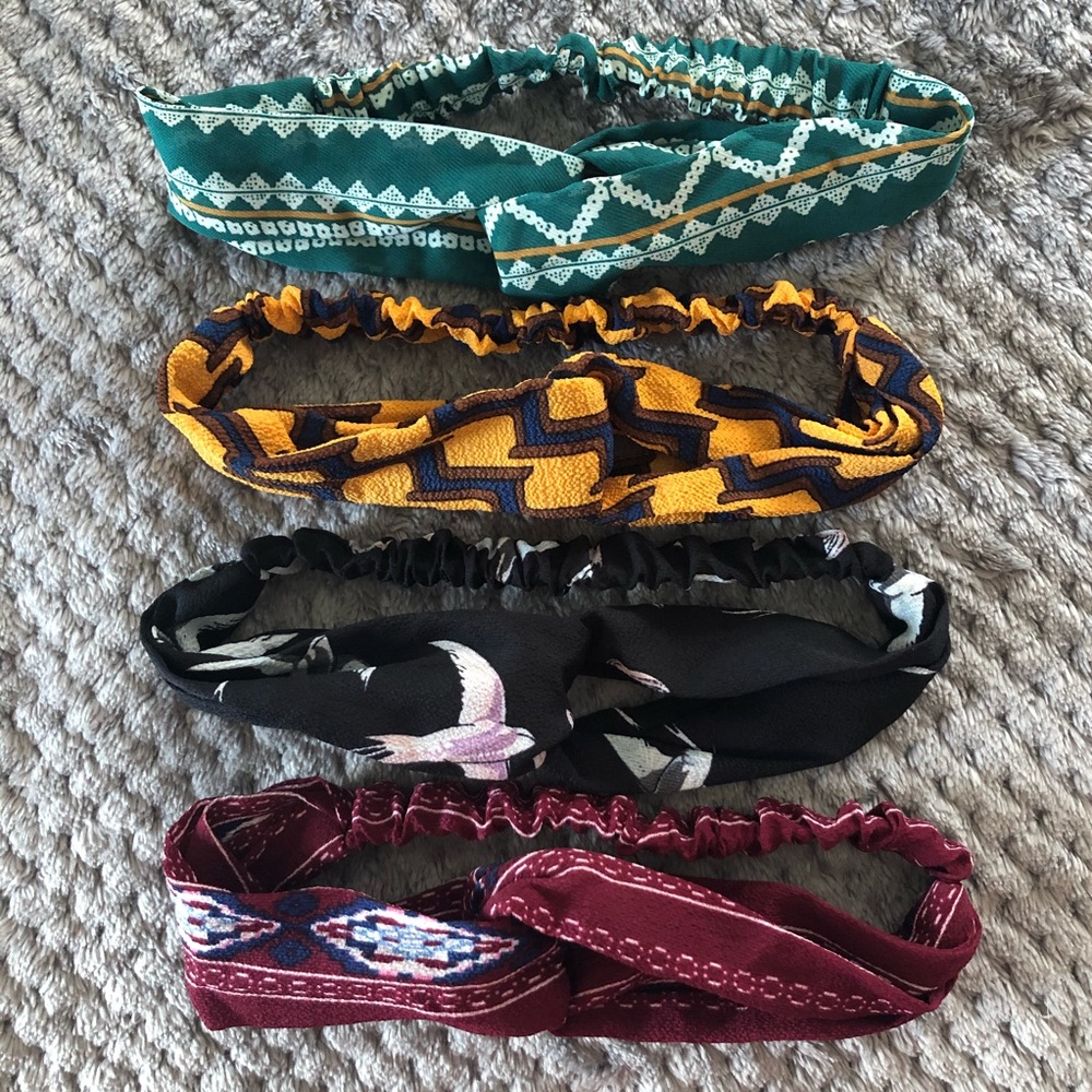 Fashion Headbands (set of 4)